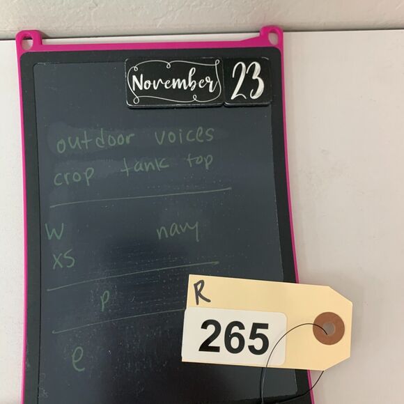 Outdoor Voices Venus Crop Tank Top Womens XS Extra Small V Back Colorblock - Picture 9 of 11